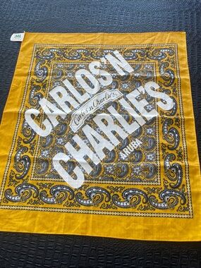 Carlos'n Charlie's Aruba Yellow Paisley Bandana Scarf